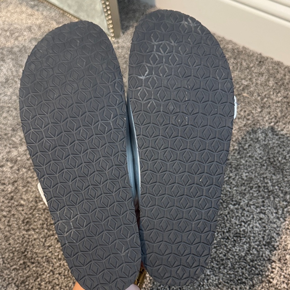 Universal Thread Silver Buckle Sandals - image 3